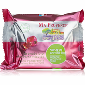 Ma Provence Pomegranate & Velvety Peach naravno trdo milo 75 g