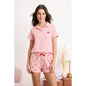 Trendyol Milla ženski set pidžama Thmss26Pt00070, roze-roze