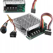 OEM PWM Krmilnik DC 10–50V 40A – Zaslon, Sprememba Smeri | 2000W, 15 kHz, 111x78x37 Mm