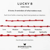 Borboleta Lucky L8P-F-RD