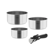 shumee Set loncev s snemljivim ročajem TEESA COOK EXPERT SINGLE HAND