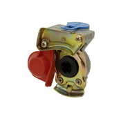 TruckLED Zračna sklopka z ventilom M16, max 13bar, rdeča [P1603]