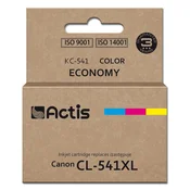 Nadomestno črnilo Actis KC-541 Supreme, 18ml, za Canon, modra/rumena/magenta