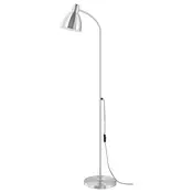 LERSTA Podna/citaca lampa, aluminijum imitacija hroma