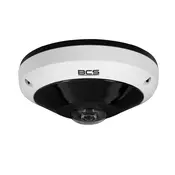 BCS BCS-U-FIP55FWR2 IP 5MP Fisheye kamera z WDR, IR 20m in IP67 ohišje, IK10