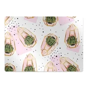 Decormat Podloga za stol Geometric cacti 120x90 cm 2 cm