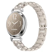 INF Eleganten Zlati Nerjaveče Jeklo Diamantni Pašček Združljiv z Garmin Lily 2, (5000090713)