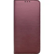 mobilNET knjižna torbica za Xiaomi Redmi 14C, burgundska (Smart)