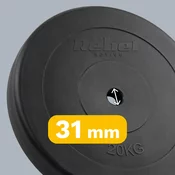 Koluti za uteži 20kg, 31mm, REBEL ACTIVE