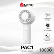 Ručni ventilator Fantech PAC1 beli