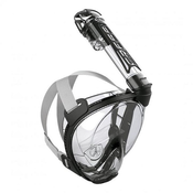 Cressi Duke Dry Full Face Mask Clear/Silver S/M