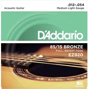 DADDARIO EZ920 85/15 Bronze 012-054 strune za akustično kitaro