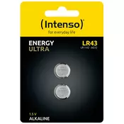 Intenso baterija LR43 Energy Ultra, 2kos