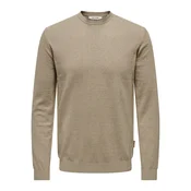 Only & Sons Pulover ONSLoui temno bež