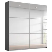 Modern Living Omara Z Drsnimi Vrati Reflect, Temno Siva