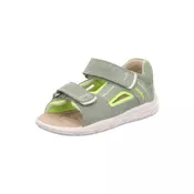 SUPERFIT Sandale NINO  neonsko zelena / svijetlozelena