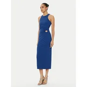 Patrizia Pepe Cocktail obleka 8A1427/J129-CA37 Modra Regular Fit