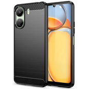TECH-PROTECT TPUCARBON XIAOMI REDMI 13C / POCO C65 BLACK (9319456608571)