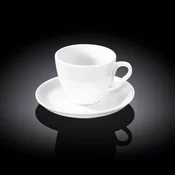 Skodelica in Podstavek, Porcelan, 190ml