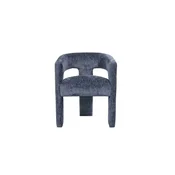 Livin Hill Oblazinjeni stol, LET71NB, 62x75x58 cm, modra