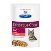 Hill's Prescription Diet™ i/d™ Feline Salmon v vrečki 12 x 85 g
