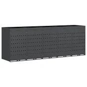 Skladištenje kanti za 5 kanti Antracit 340 x 77,5 x 121,5 cm