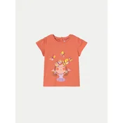 Mayoral Majica 1049 Oranžna Regular Fit