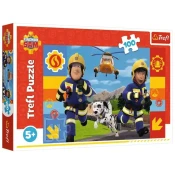 Trefl - Puzzle Vedno ustrežljivi gasilec Sam - 100 kosov