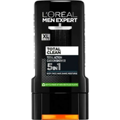 LOREAL Men Expert Total Clean gel za tuširanje, 300 ml