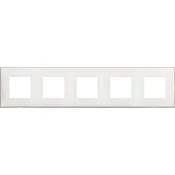 CLASSIA DEKORATIVNI OKVIR 2+2+2+2+2M PETKROGNI BEL MAT R4802M5WS