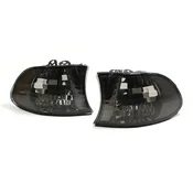OEM Kristalni migavci BMW E38 (98-01), Crni