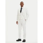 HUGO Obleka Henry 50559672 Kremna Slim Fit