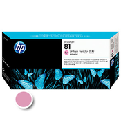 HP 81 Lt Magenta Dye PH and Cleaner  For use only in  DesignJet 5000 and 5000PS printers.  Contains a printhead and printhead cleaner. (C4955A)
