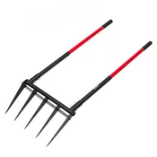 VEVOR Vrtna vilica široka vilica 5 zarez 1370x515x320 mm ergonomska