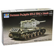 Trumpeter German Pz.Kpfw. KV-2 754(r) tank, (21312748)