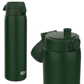 Ion8 Leak Proof steklenica za vodo iz nerjavnega jekla velik Dark Green 1200 ml