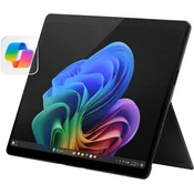Microsoft Surface Pro 2-in-1 Laptop/Tablet (2024), Windows 11 Copilot+ PC, 13 Touchscreen OLED Display, Snapdragon X Elite (12 Core), 16GB RAM, 256GB Storage, Black, Amazon Exclusive