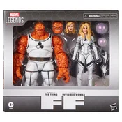Figura The Thing i Invisible Woman Marvel Legends Series Fantastic Four - Future Foundation 15 cm
