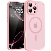 TOCOL MagSafe ovitek za iPhone 16 Pro – svetlo roza