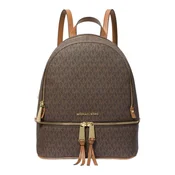 MICHAEL Michael Kors Nahrbtnik Michael Kors Sac a dos Rhea Zip Marron rjava