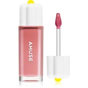 AMUSE Dew Tint dolgoobstojni sijaj za ustnice z vlažilnim učinkom odtenek 10 Peach Bunny 4 g