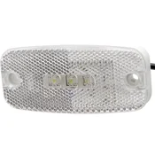 Granit Pozicijska svetilka z LED žarnico 500 mm bela NA