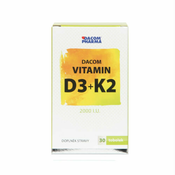 Dacom D3 VITAMIN 2000IU + K2 30 kapsula