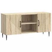 vidaXL TV omarica Sonoma hrast 102 x 34,5 x 50 cm Inženirski les