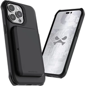 Maska Ghostek Exec novcanik maska za Apple iPhone 15 Pro Max crna