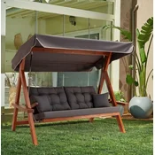 Hanah Home vrtna ljuljaška Lyon 2400, 215x190x135 cm, antracit
