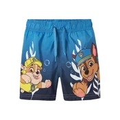 NAME IT Kratke kopalne hlače NMMMABBE PAW kraljevo modra