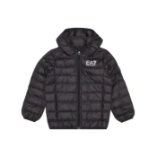 EA7 za fante. 7B000035_AF12477 Puhovka Core Identity Boy black (4Anos= 106cm), Črna, Priložnostno, Poliamid, otroška moda