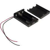 TRU COMPONENTS Držalo za baterije 3x Micro (AAA) kabel TRU COMPONENTS SBH431A, (20635982)