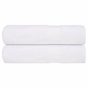 vidaXL Kopalne brisače FROGN 2 kosa bele 100x150 cm 360 g/m2